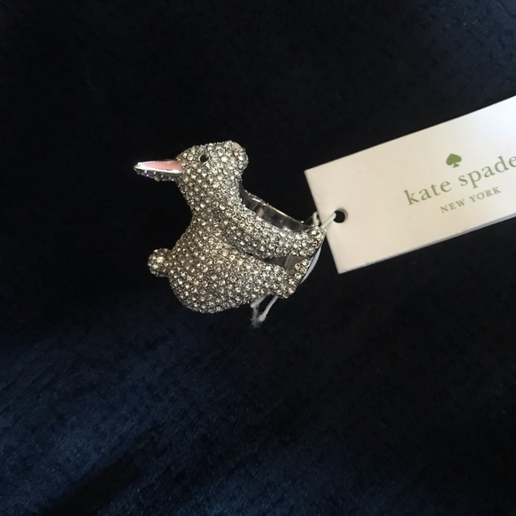 Kate Spade Bunny Ring Size 6 - Picture 1 of 3